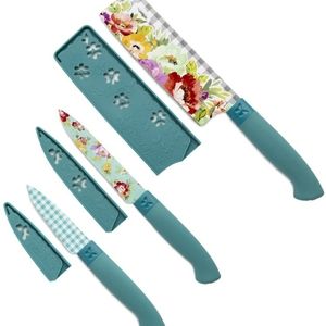 Pioneer Woman 3 Piece Sweet Romance Cutlery Set
